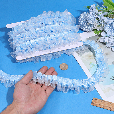 1Pc Polyester Ruffled Trimming DIY-ME0003-35B-1