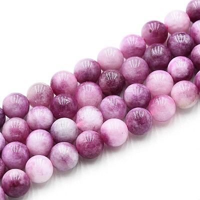 Natural Quartz Beads Strands G-N355-8mm-08-1