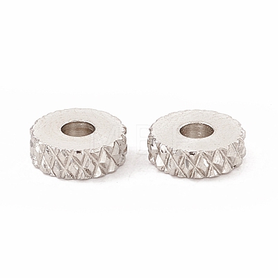 Non-Tarnish 201 Stainless Steel Spacer Beads STAS-A057-25B-P-1