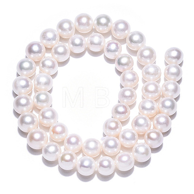 Natural Cultured Freshwater Pearl Beads Strands PEAR-N016-08A-1