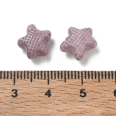 Vintage Handmade Porcelain Beads PR-CBA4F13-I08-1