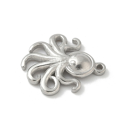 304 Stainless Steel Pendants STAS-Z144-14E-P-1