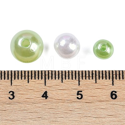 ABS Plastic Imitation Pearl Beads KY-G030-01C-1