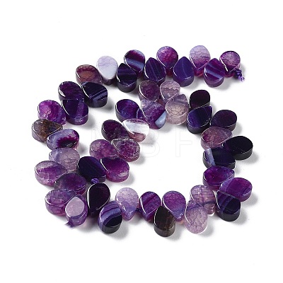 Natural Agate Beads Strands G-G021-04A-09-1