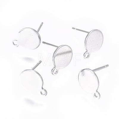 Non-Tarnish 304 Stainless Steel Ear Stud Components STAS-I120-17A-P-1