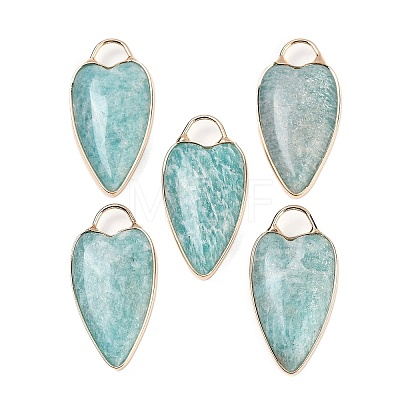 Natural Amazonite Pendants G-G193-02G-08-1