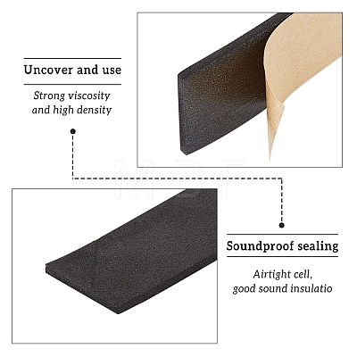 Strong Adhesion EVA Sponge Foam Rubber Tape TOOL-WH0080-87D-1