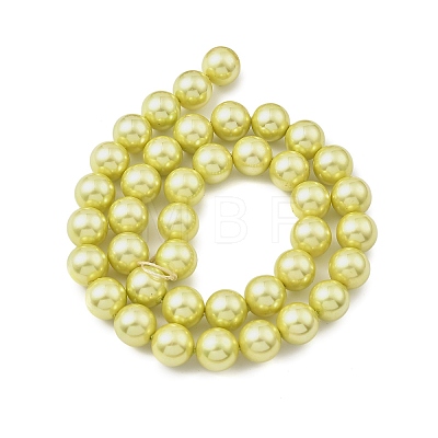 Shell Pearl Beads Strands BSHE-XCP0001-27-1