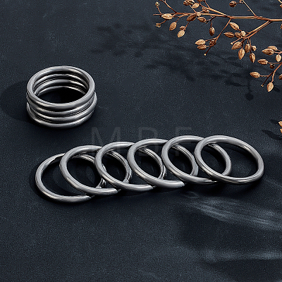 304 Stainless Steel Linking Rings STAS-ME0002-86A-1
