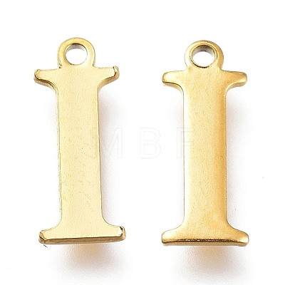 PVD Vacuum Plating 304 Stainless Steel Charms STAS-H112-I-G-1