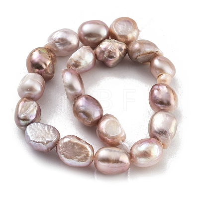 Natural Cultured Freshwater Pearl Beads Strands PEAR-P062-26C-1