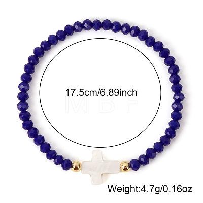 Bohemian Glass Beads Stretch Bracelets KO2121-1-1