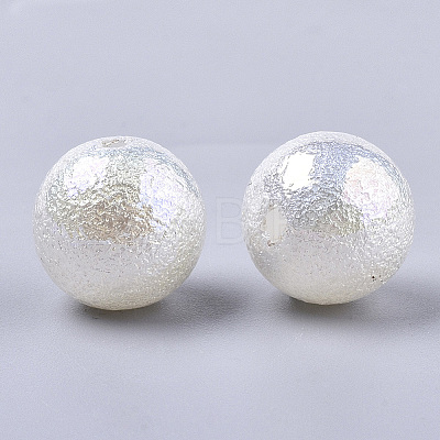 ABS Plastic Imitation Pearl Beads SACR-N009-29A-01-1