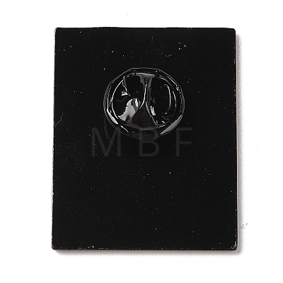 Black Alloy Brooches JEWB-Z024-07EB-03-1