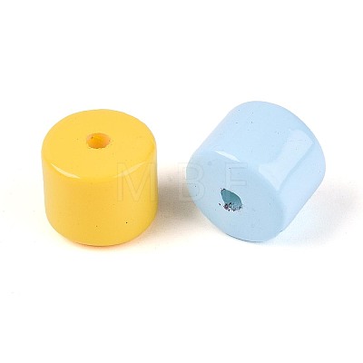 Opaque Acrylic Beads SACR-T035-31M-1