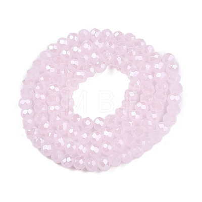Electroplate Glass Beads Strands LS-EGLA-A044-J4mm-A02-1
