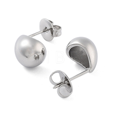 304 Stainless Steel Stud Earrings EJEW-P258-29P-1