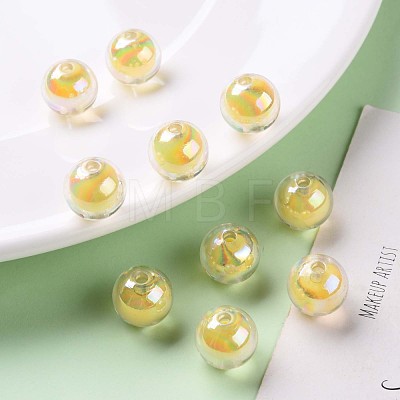 Transparent Acrylic Beads TACR-S152-16B-SS2105-1