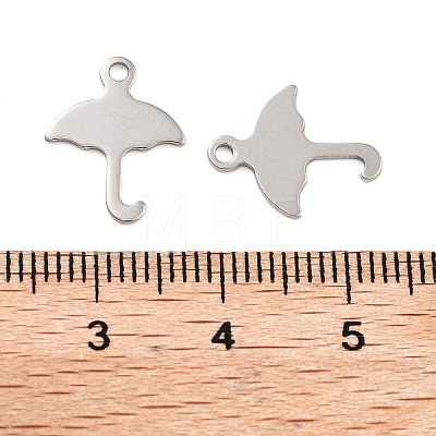 201 Stainless Steel Charms STAS-U012-02P-1