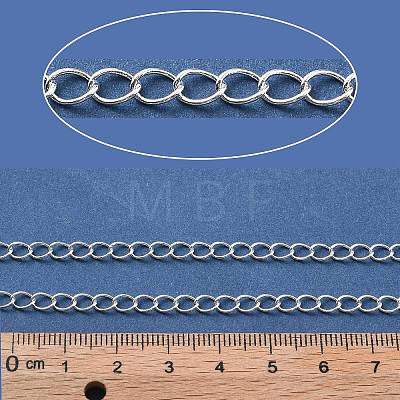 10M Brass Cable Chains CHC-M001-05S-1