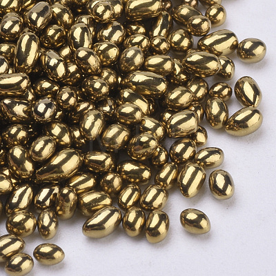 Plated Glass Seed Beads SEED-Q030-B-07-1