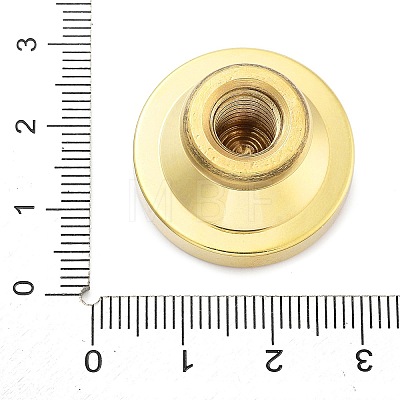 Golden Tone Wax Seal Brass Stamp Heads STAM-P002-01G-10-1