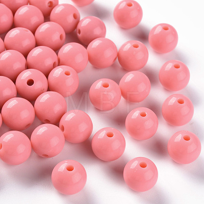 Opaque Acrylic Beads MACR-S370-C10mm-A04-1