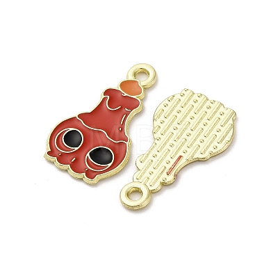 Halloween Alloy Enamel Pendants STAS-I354-01G-A02-1