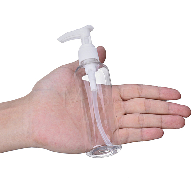 100ml Refillable PET Plastic Empty Pump Bottles for Liquid Soap TOOL-Q024-01B-01-1