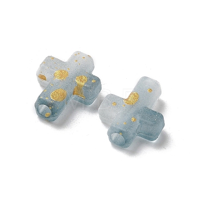 Gradient Color Transparent Acrylic Beads X1-OACR-M023-03F-1