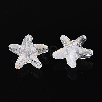 Frosted Glass Beads FGLA-T005-01L-1
