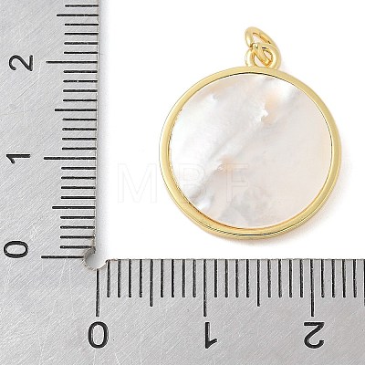 Brass Micro Pave Cubic Zirconia Pendants KK-K298-22G-01-1