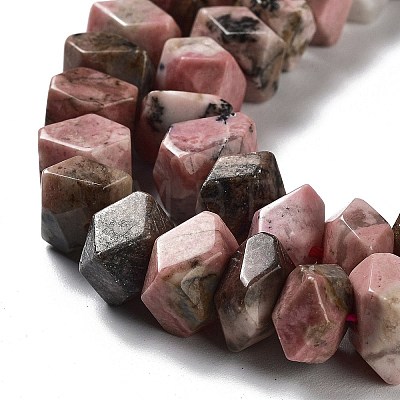 Natural Rhodonite Beads Strands G-D091-A06-1