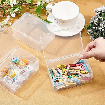 Polypropylene(PP) Storage Containers Box Case CON-WH0074-56-1