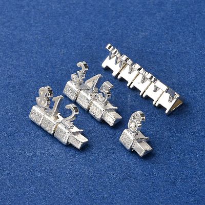 Aluminum Alloy Price Display Cube Adjustable Price Tag ODIS-WH0018-84S-1