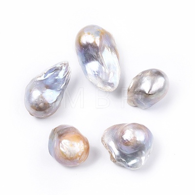 Natural Baroque Keshi Pearl Beads PEAR-N020-J11-1