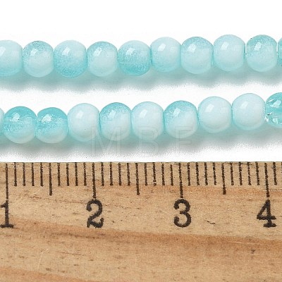 Crackle Glass Beads Strands GLAA-U001-4mm-08-1