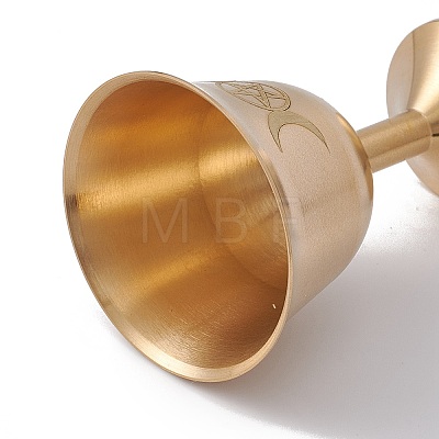 Tarot Theme Brass Cups AJEW-C020-02C-G-1