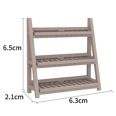 Dollhouse Multi-Layer Shoe Cabinet PW-WG25218-01-1