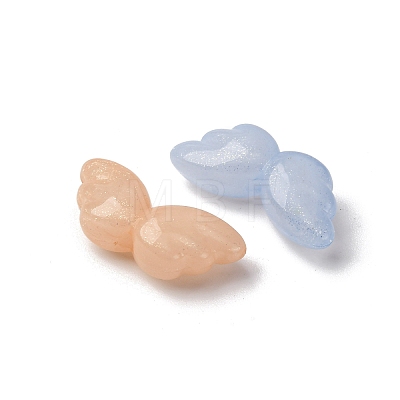 Luminous Transparent Acrylic Beads LACR-S001-08-1