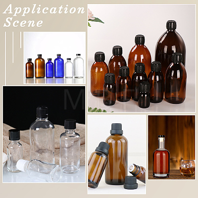 30Pcs 5 Styles PE Plastic Bottle Cap FIND-GF0009-72-1