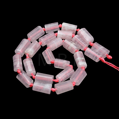 Natural Pink Calcite Beads Strands GG-CBA295D-03-1