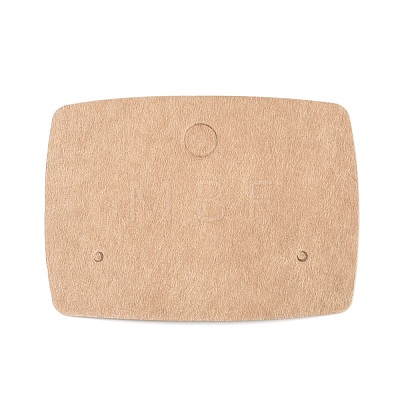 Blank Kraft Paper Earring Display Cards X1-CDIS-G005-09-1