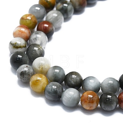 Natural Eagle Eye Stone Beads Strands G-K245-A09-02-1