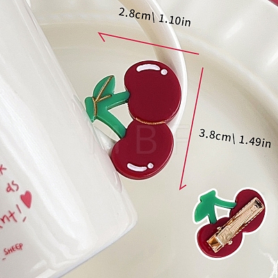 Cellulose Acetate(Resin) Alligator Hair Clips LS-PW-WG3F585-04-1