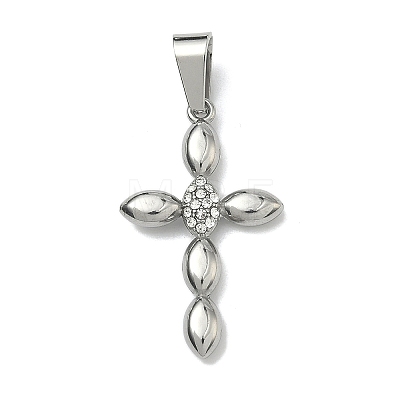 304 Stainless Steel Pendants STAS-F336-14P-1