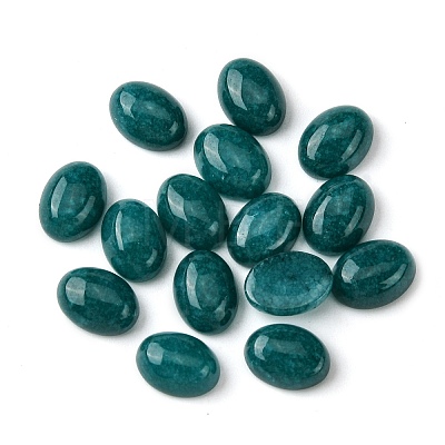 Natural White Jade Cabochons X-G-A094-01B-20-1