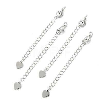 SHEGRACE Brass Curb Chain Extender XGR0147P-134P-1