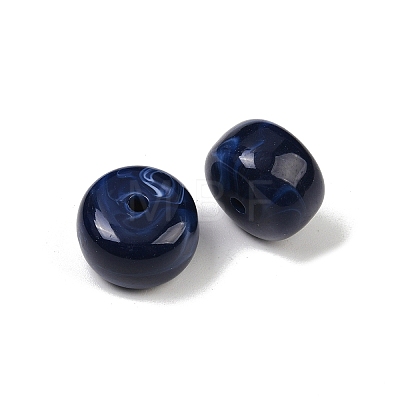 Opaque Acrylic Beads X-MACR-C037-03D-1