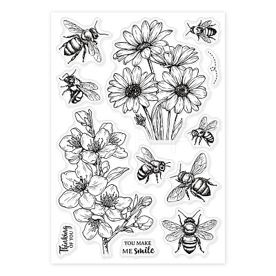 Custom PVC Plastic Clear Stamps DIY-WH0448-0621-1